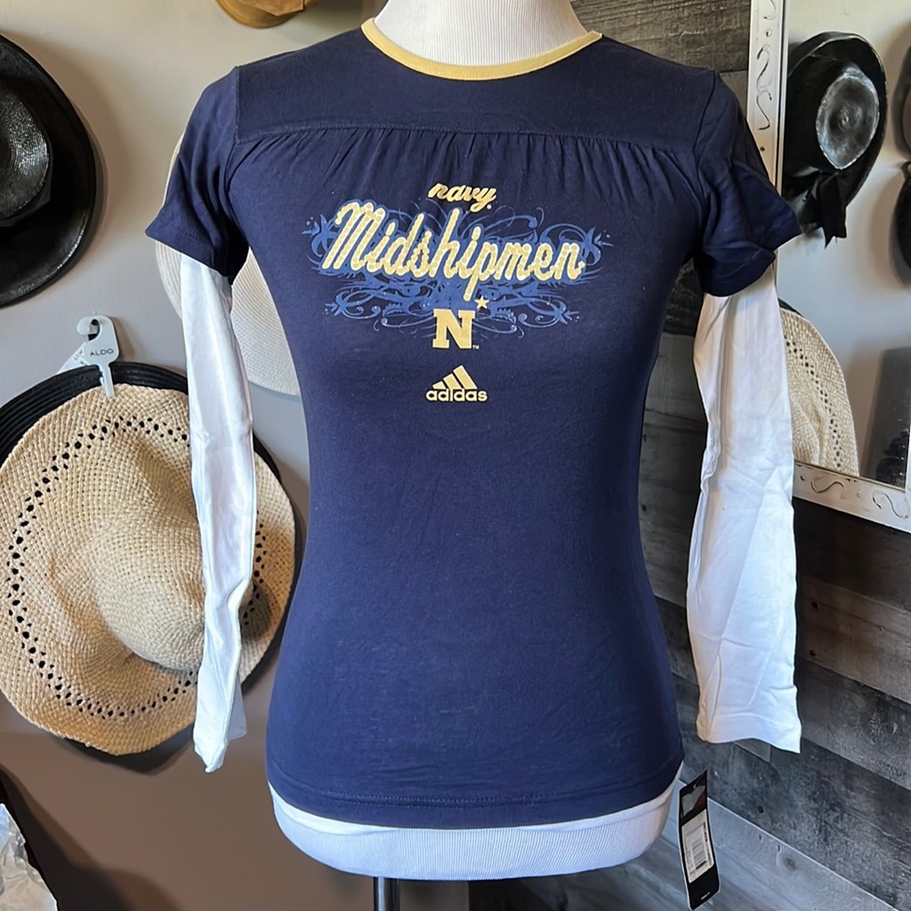 Brand New Adidas Midshipmen Shirt